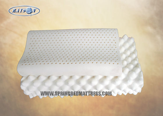 Wytrzymała poduszka z naturalnej pianki lateksowej Premium dla dorosłych / poduszka podróżna z lateksu