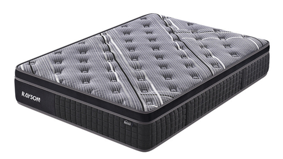 Niestandardowy ortopedyczny materac z gelu lateksowego z pianą pamięciową w pudełku Pocket Spring Bed do użytku domowego i hotelowego