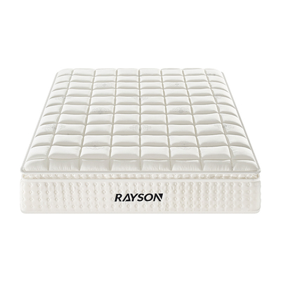 Luxury Cotton Fabric Super High End Pocket Spring Gel Memory Foam Mattress Lateks Materac