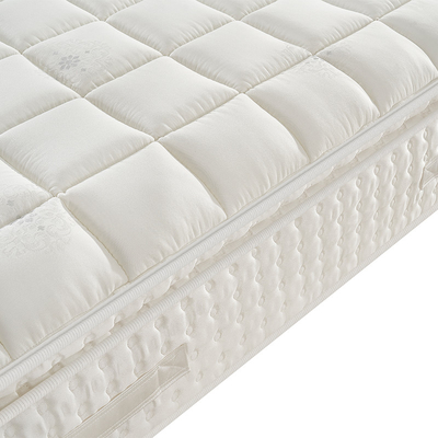 Luxury Cotton Fabric Super High End Pocket Spring Gel Memory Foam Mattress Lateks Materac
